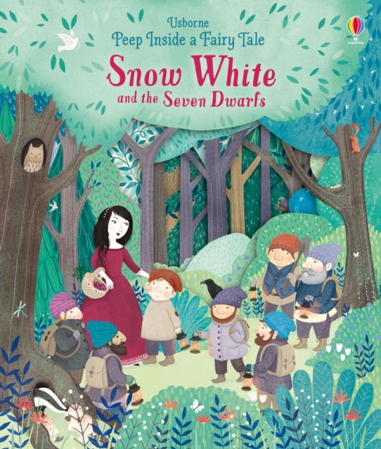 Peep Inside a Fairy Tale Snow White and the Seven Dwarfs, Board book Book