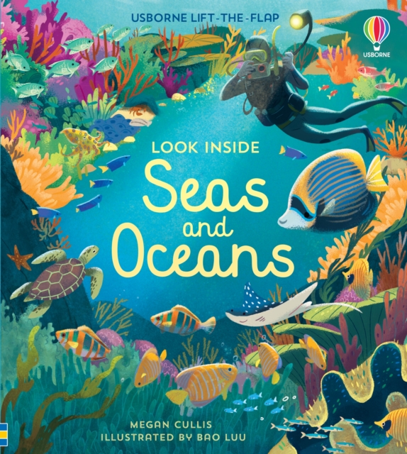 Look Inside Seas and Oceans, Board book Book