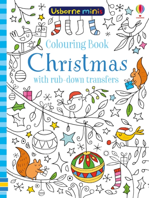 Colouring Book Christmas with rub-down transfers, Paperback / softback Book