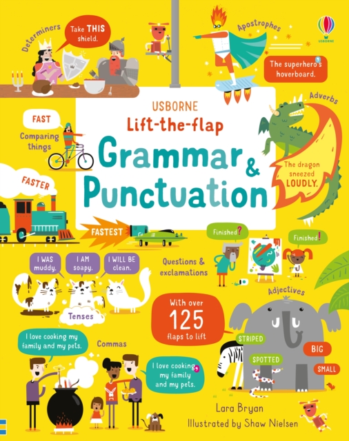 Lift-the-Flap Grammar and Punctuation, Board book Book
