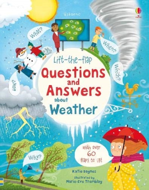 Lift-the-Flap Questions and Answers About Weather, Board book Book