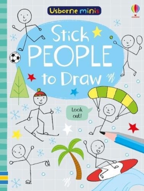 Stick People to Draw x5, Paperback Book