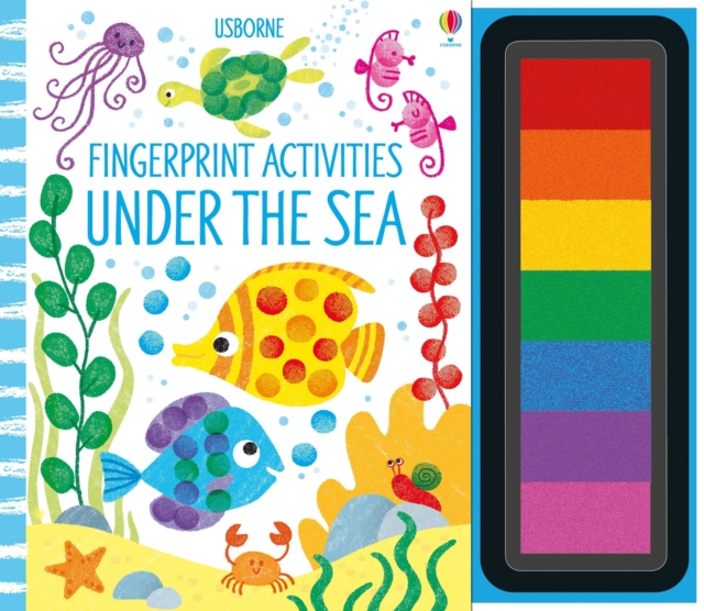 Fingerprint Activities Under the Sea, Spiral bound Book