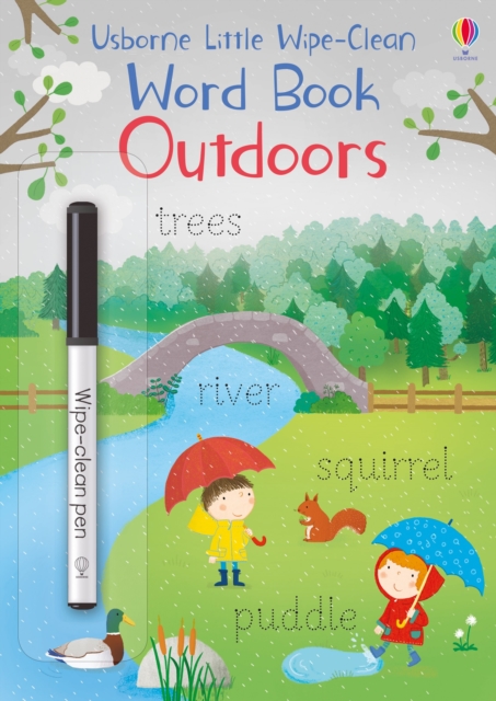 Little Wipe-Clean Word Book Outdoors, Paperback / softback Book