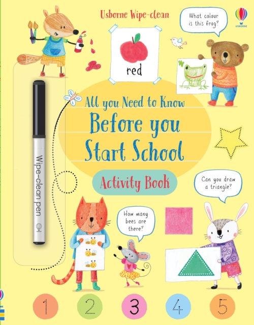 Wipe-Clean All You Need to Know Before You Start School Activity Book, Paperback / softback Book