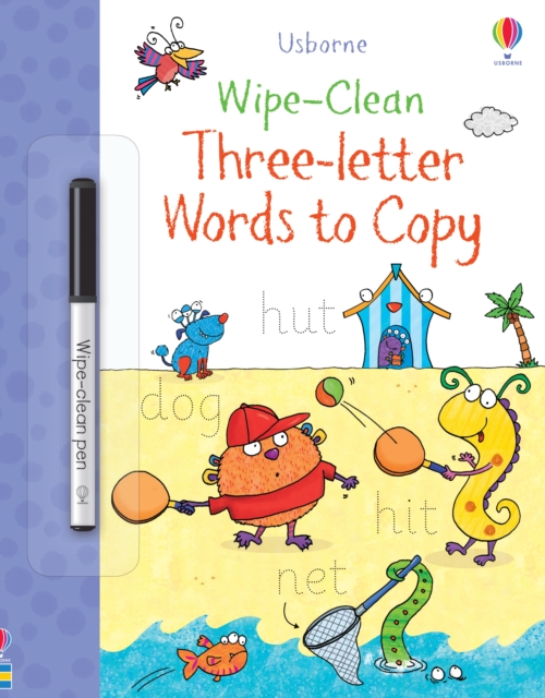 Wipe-Clean Three-Letter Words to Copy, Paperback / softback Book