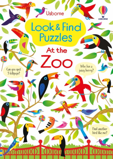 Look and Find Puzzles At the Zoo, Paperback / softback Book
