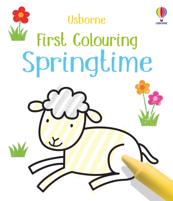 First Colouring Springtime, Paperback / softback Book