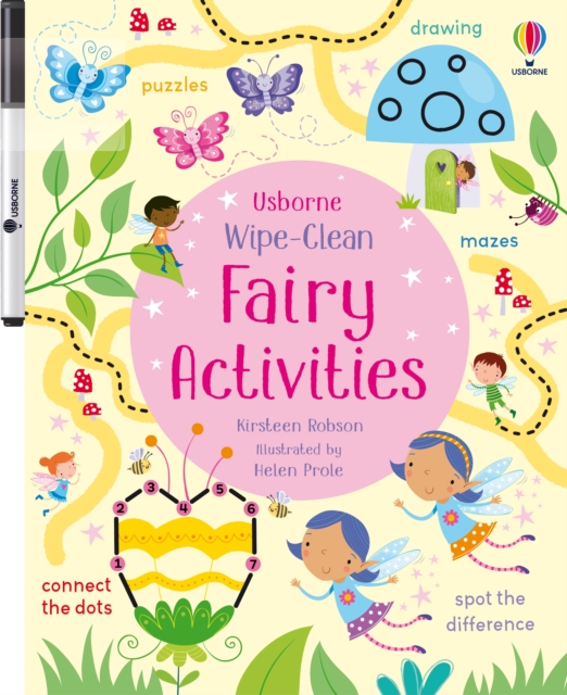 Wipe-Clean Fairy Activities, Paperback / softback Book