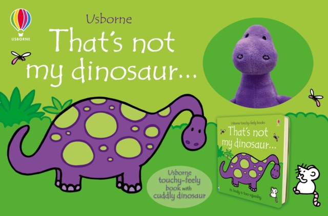 That's not my dinosaur... book and toy, Multiple-component retail product Book