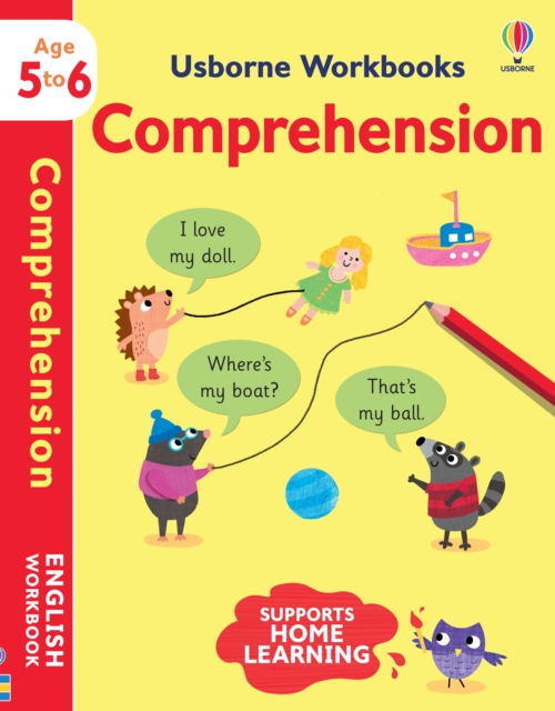 Usborne Workbooks Comprehension 5-6, Paperback / softback Book