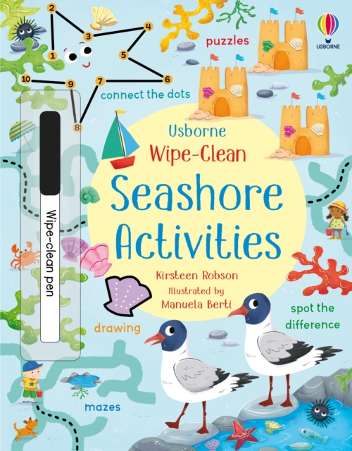Wipe-Clean Seashore Activities, Paperback / softback Book
