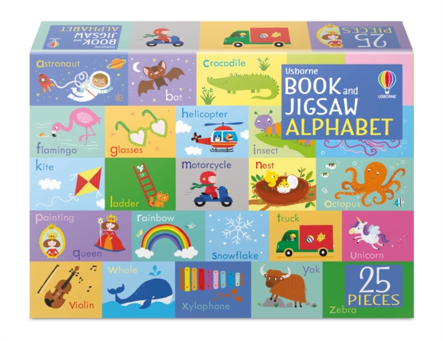 Book and Jigsaw Alphabet, Paperback / softback Book