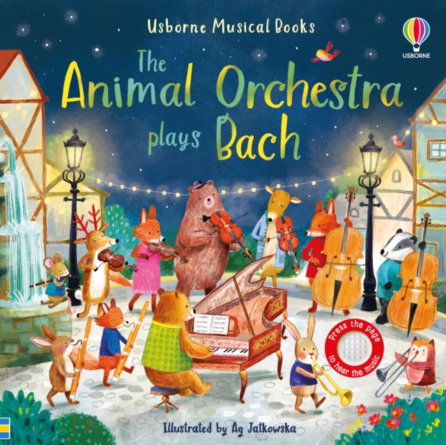 The Animal Orchestra Plays Bach, Board book Book