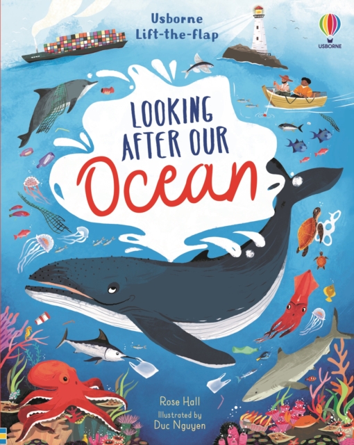 Lift-the-flap Looking After Our Ocean, Board book Book