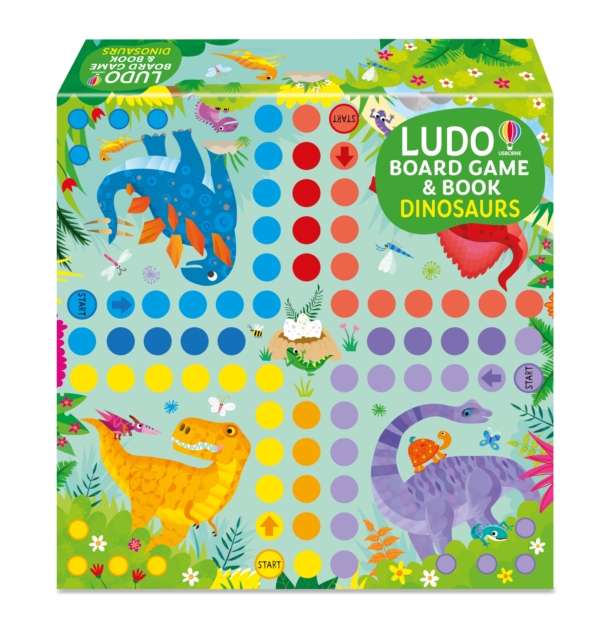 Ludo Board Game Dinosaurs, Game Book