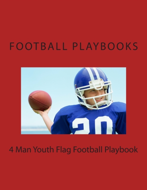 4 Man Youth Flag Football Playbook, Paperback / softback Book