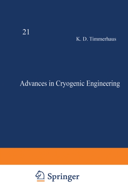 Advances in Cryogenic Engineering, PDF eBook