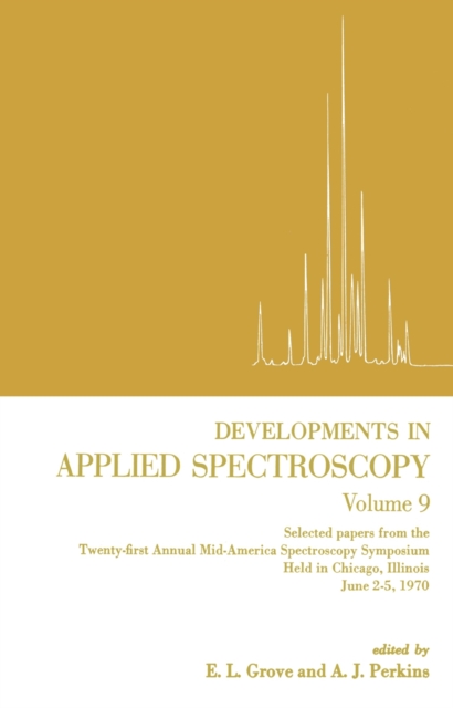 Developments in Applied Spectroscopy, Paperback / softback Book
