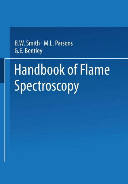 Handbook of Flame Spectroscopy, Paperback / softback Book