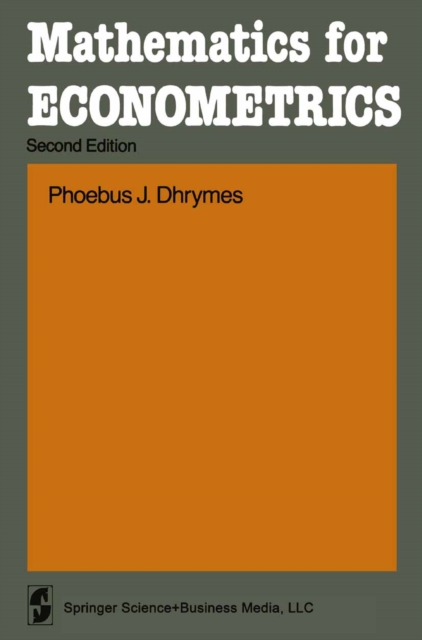 Mathematics for Econometrics, PDF eBook