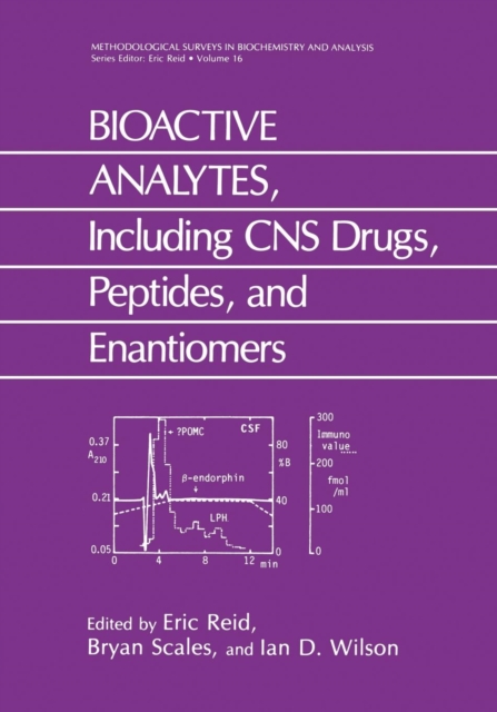 BIOACTIVE ANALYTES, Including CNS Drugs, Peptides, and Enantiomers, Paperback / softback Book