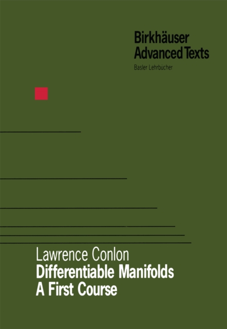Differentiable Manifolds : A First Course, PDF eBook