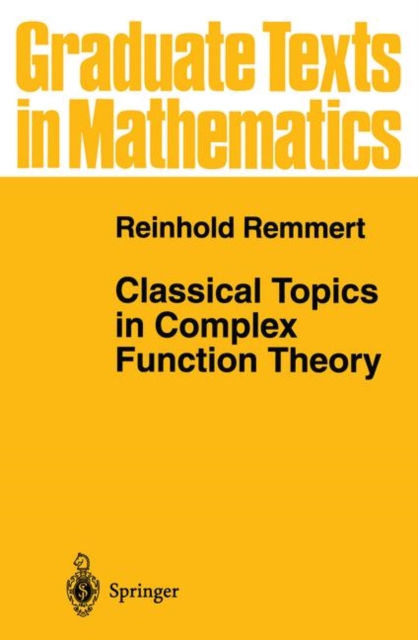 Classical Topics in Complex Function Theory, PDF eBook