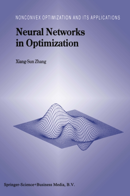 Neural Networks in Optimization, PDF eBook