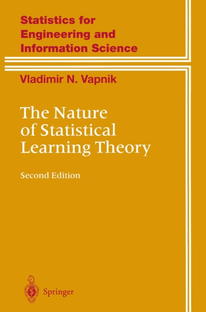 The Nature of Statistical Learning Theory, PDF eBook