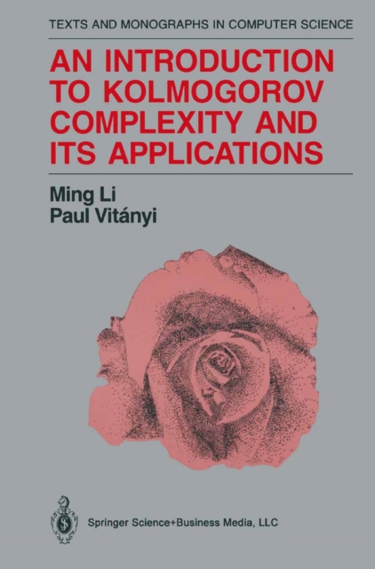 An Introduction to Kolmogorov Complexity and Its Applications, PDF eBook