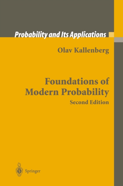 Foundations of Modern Probability, PDF eBook