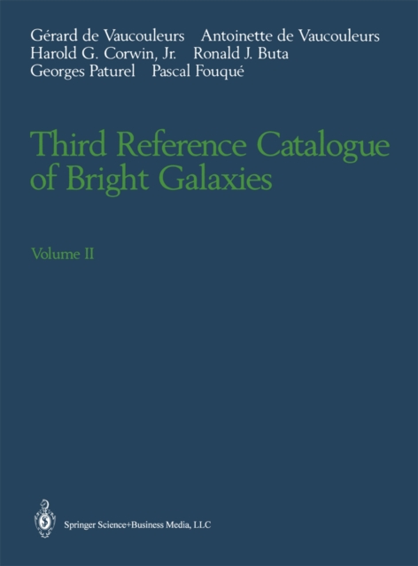 Third Reference Catalogue of Bright Galaxies : Volume II, PDF eBook