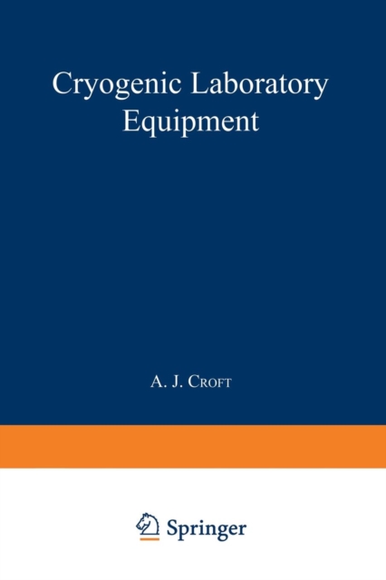 Cryogenic Laboratory Equipment, Paperback / softback Book