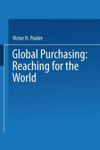 Global Purchasing: Reaching for the World, Paperback / softback Book