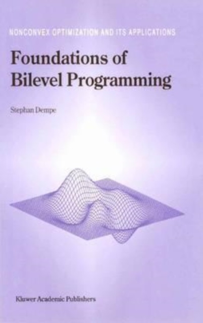 Foundations of Bilevel Programming, Paperback Book