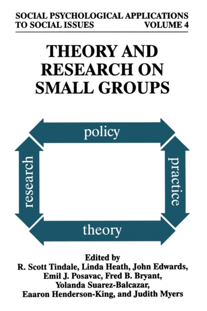 Theory and Research on Small Groups, Paperback / softback Book