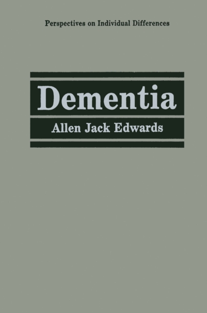 Dementia, PDF eBook