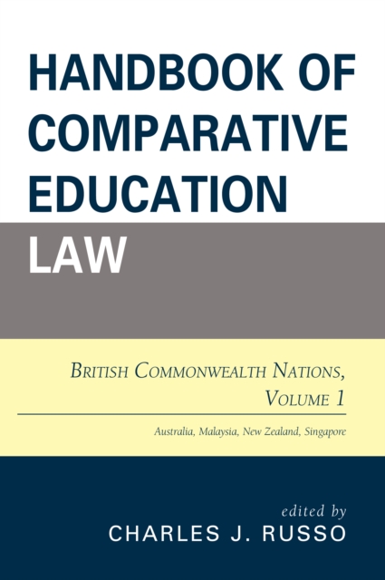 Handbook of Comparative Education Law : British Commonwealth Nations, Paperback / softback Book