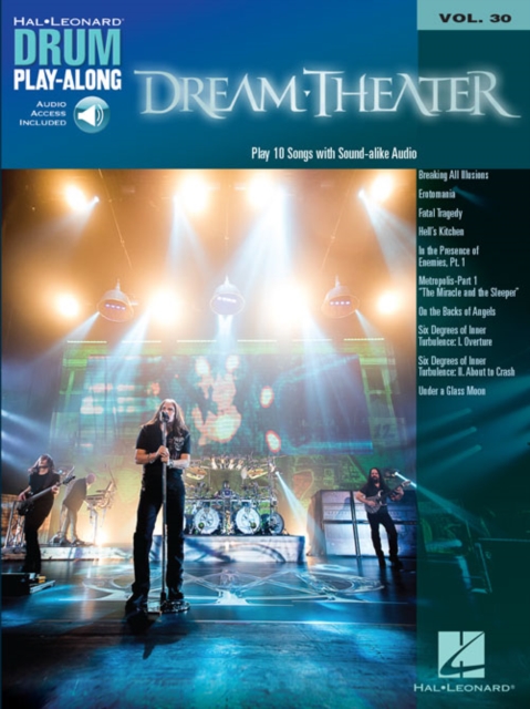 Dream Theater Drum Play-Along Volume 30, Book Book