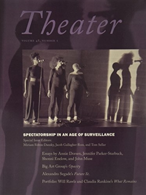 Spectatorship in the Age of Surveillance, Paperback / softback Book