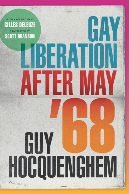 Gay Liberation after May '68, PDF eBook