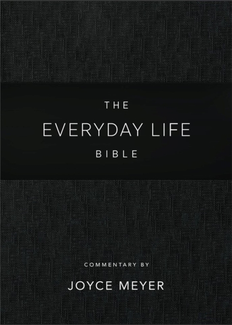 Everyday Life Bible: Black LeatherLuxe® : The Power of God's Word for Everyday Living, Hardback Book