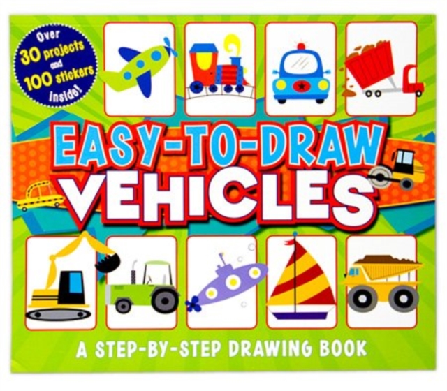 Easy to Draw Vehicles, Paperback Book