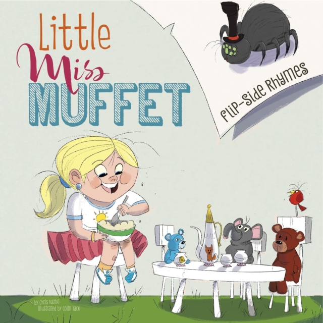 Little Miss Muffet Flip-Side Rhymes, Hardback Book