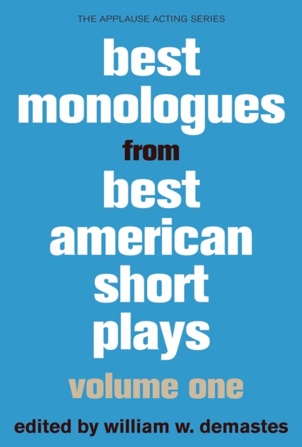 Best Monologues from Best American Short Plays, Paperback / softback Book