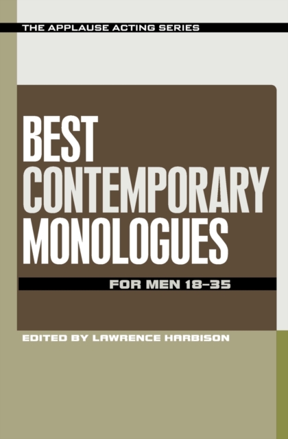 Best Contemporary Monologues for Men 18-35, Paperback / softback Book