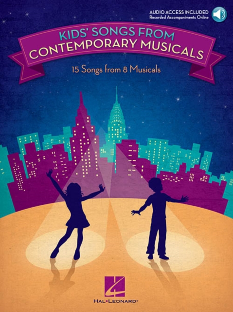 Kids' Songs From Contemporary Musicals (Book/Online Audio), Paperback / softback Book