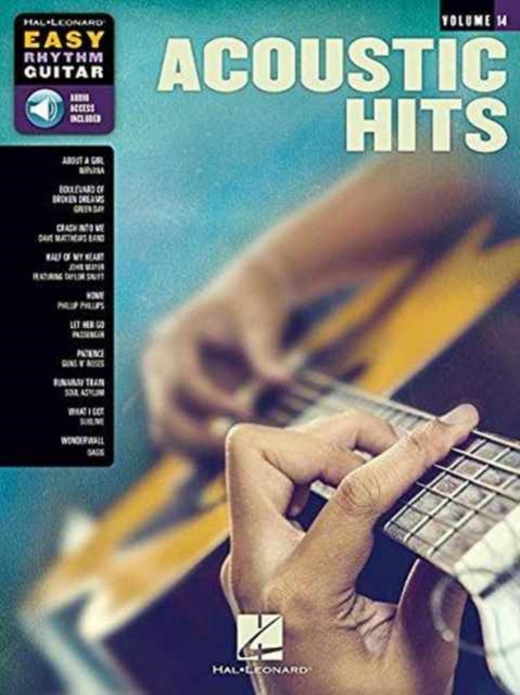 Acoustic Hits : Easy Rhythm Guitar Series Volume 14, Book Book