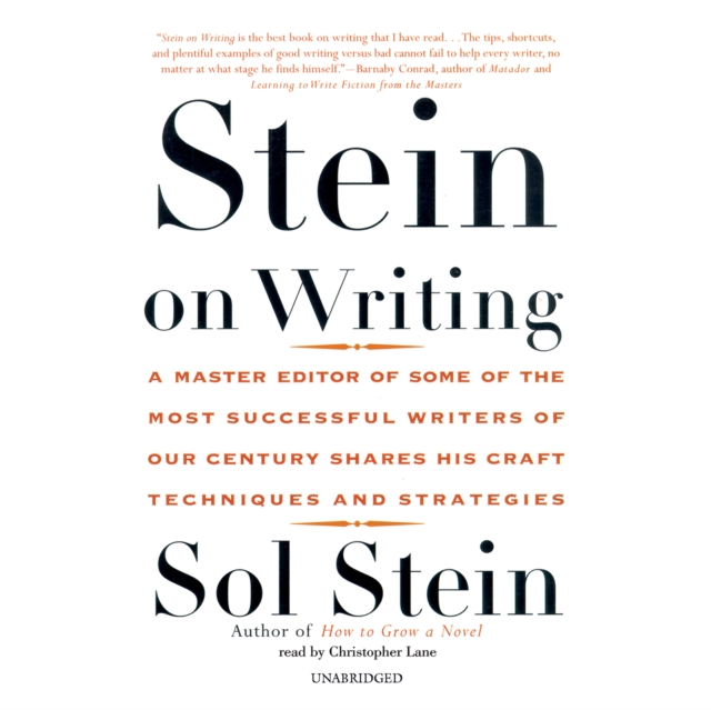 Stein on Writing, eAudiobook MP3 eaudioBook